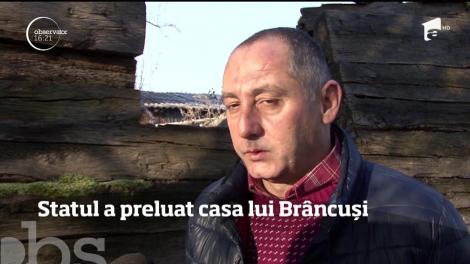 Statul a preluat casa lui Constantin Brâncuşi de la Hobiţa. Clădirea este o ruină