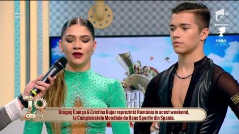 Dragoș Comșa și Cristina Bujor, dans spectaculos la Neatza!
