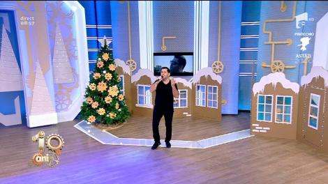 Serkan c&acirc;ntă, la Neatza, melodia "Guzel"