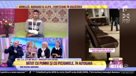 Explicația agresorul tânărului snopit în bătaie într-o autogară: ”A venit bătut!”