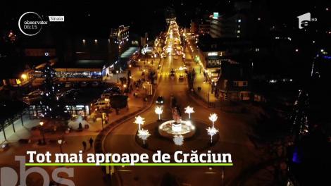 Atmosfera sărbătorilor de iarnă cuprinde, încet încet, toate oraşele din ţară