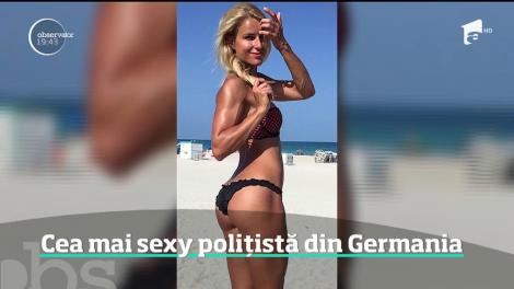 Cea mai sexy poliţistă din Germania