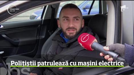 Poliţia Locală din Cluj Napoca patrulează ecologic, după ce recent a fost dotată cu trei maşini electrice