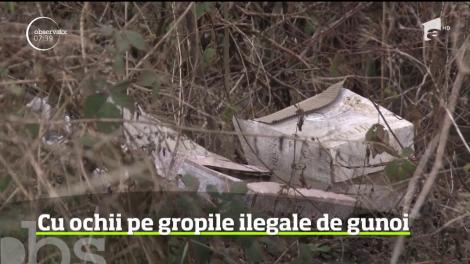 Autorităţile din Hunedoara au declarat război celor care aruncă gunoaiele pe marginea drumului