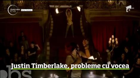 Justin Timberlake și-a anulat toate concertele