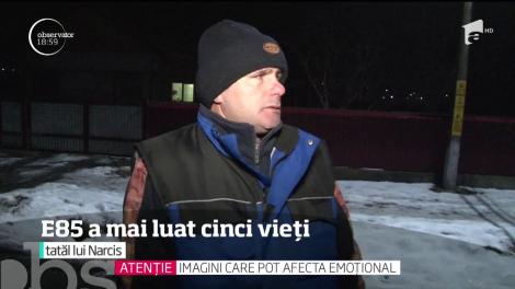 Cinci tineri au murit azi-noapte într-un accident cumplit pe drumul morţii, E85