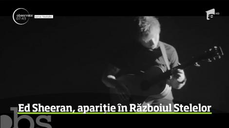 Ed Sheeran ar putea avea un rol în Războiul Stelelor!