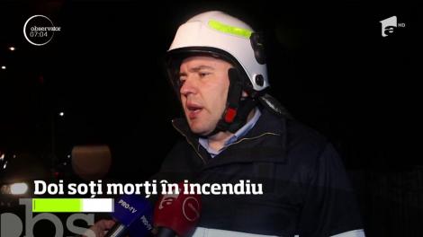 Sezonul rece aduce incendiu după incendiu: Doi oameni, soţ şi soţie, au murit &icirc;n Buzău