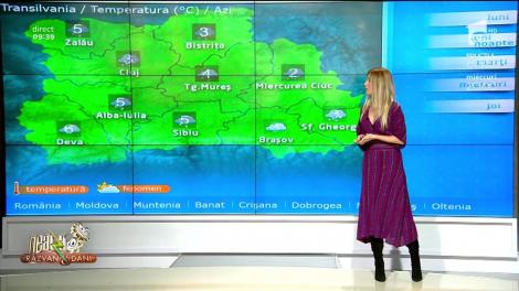 Meteo 10 decembrie 2018. Vreme închisă și condiții de ploaie