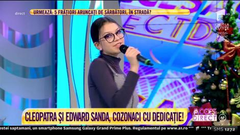 Succesul lui "Ghiță" va fi egalat! Cleopatra Stratan are cea mai frumoasă piesă de Crăciun!