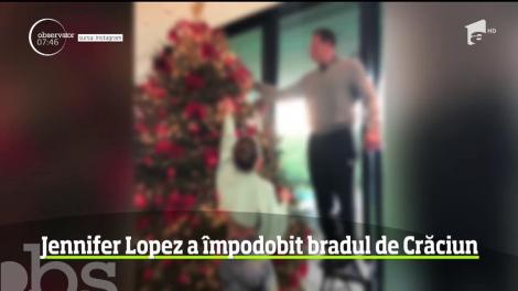 Frumoasa Jennifer Lopez este pregătită pentru sărbătorile de iarnă!