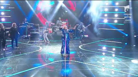 Delia cântă, la X Factor, melodia "Acadele"