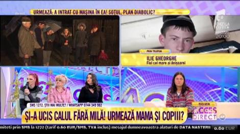 Ucigașul de cai o vânează pe mama copiilor!? Ce spun vecinii și rudele