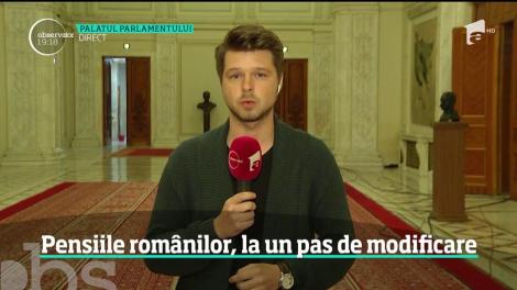 Pensiile românilor, la un pas de modificare. Opoziţia a susţinut că generaţii întregi sunt sacrificate