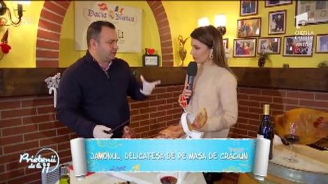 Jamonul, delicatesa de pe masa de Crăciun