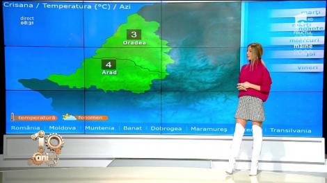 Meteorologii anunță vreme închisă în toată țara