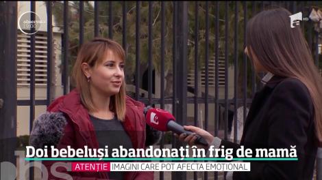 Caz revoltător la Alexandria. Doi fraţi au fost abandonaţi de mamă, în frig, în faţa spitalului