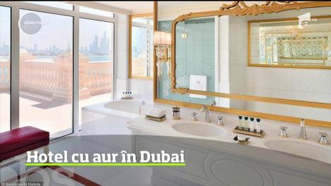 Emiratul Dubai este cunoscut pentru hotelurile sale de un lux deosebit, dar cel numit Emerald Palace, inaugurat recent, pare să le întreacă pe toate