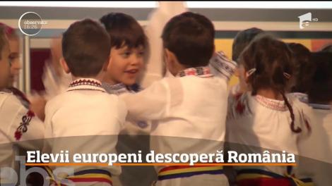 Elevii europeni descoperă România