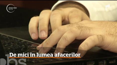 Antreprenoriatul în România are succes din ce în ce mai mare la adolescenţi