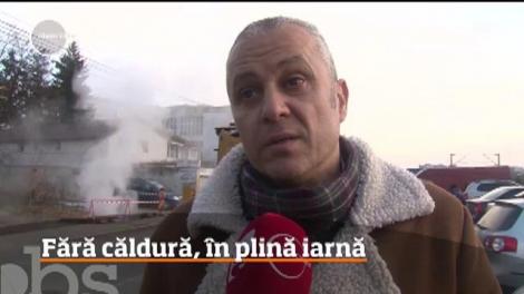 Fără căldură, în plină iarnă