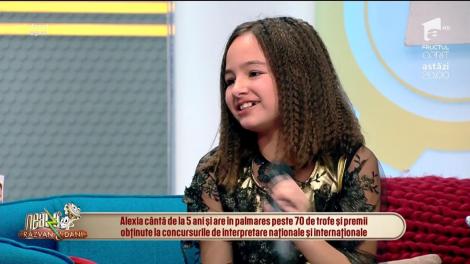 Alexia a lansat prima ei piesă, la doar 11 ani: "Când o să fiu mare vreau să mă fac medic veterinar, dar o să fiu și artistă"