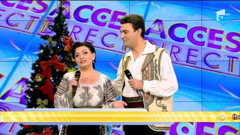 Constantin Măgureanu şi Maria Ghinea cântă la Acces Direct
