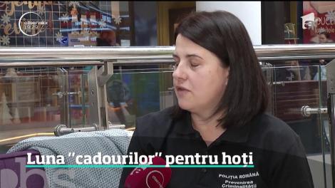 Luna "cadourilor" pentru hoți