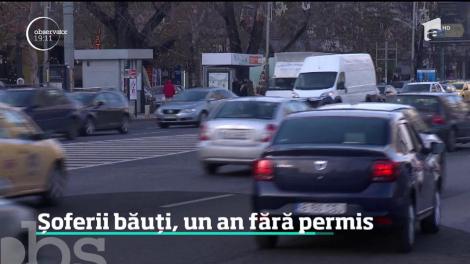 Pedepse fără precedent pentru şoferii care se urcă beţi la volan! Ar putea rămâne fără permis cel puţin un an
