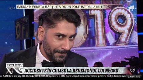 Accidente în culise la revelionul lui Dan Negru