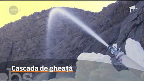 Gerul a creat un peisaj de poveste în China