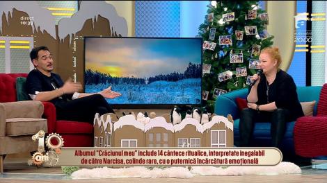 Narcisa Suciu revine cu un material discografic de colinde, melodii culese de la măicuțele Mănăstirii Bârsana, din Maramureș