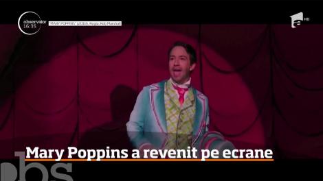 Mary Poppins revine în forţă pe marile ecrane