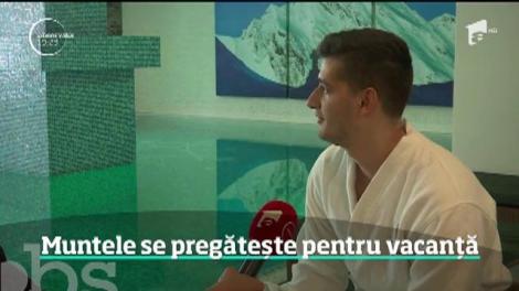 Muntele se pregătește pentru vacanță