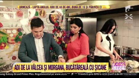Bucătăreală în familie! Adi de la Vâlcea şi Morgana ne învață cele mai bune rețete pentru Crăciun