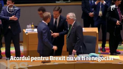 Brexit-ul a fost tema principală de discuţie în prima zi a summitului Uniunii Europene de la Bruxelles