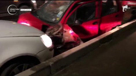 Şase maşini au fost implicate într-un carambol, în oraşul Medgidia