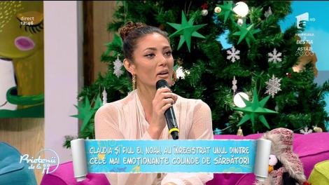 Claudia Pavel, apariţie incendiară la "Prietenii de la 11"