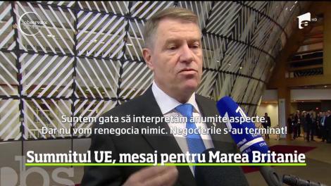 Brexitul a fost tema discuţiilor din prima zi a summitului Uniunii Europene, de la Bruxelles