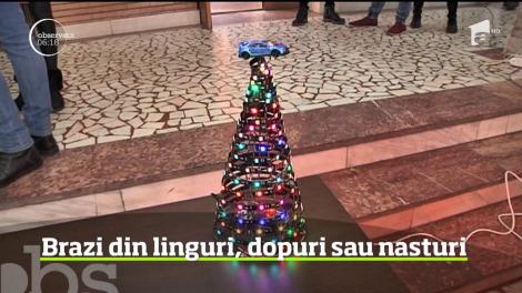 Brazi din linguri, dopuri sau nasturi