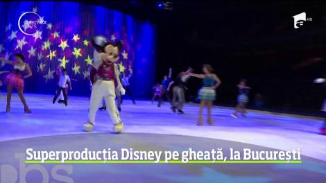Superproducţia "Disney On Ice", celebră în toată lumea, ajunge la Bucureşti
