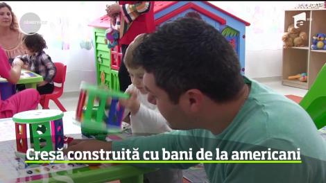 Creșă construită cu bani de la americani, în Caracal