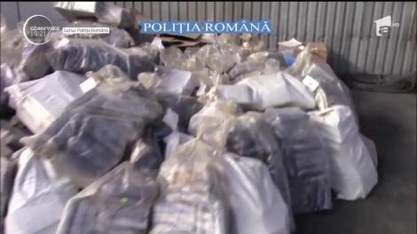 Patru tone de droguri au fost distruse de Poliţia Română