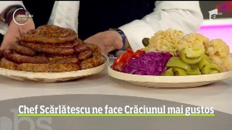 Crăciun la cuțite cu chef Scărlătescu: "Cele mai bune jumări sunt cele din carne de vită"