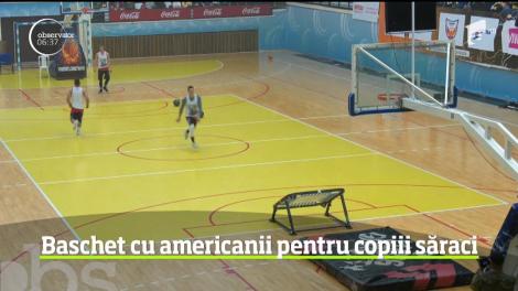 Baschet cu americanii pentru copiii săraci