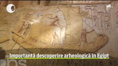 Importantă descoperire arheologică în Egipt