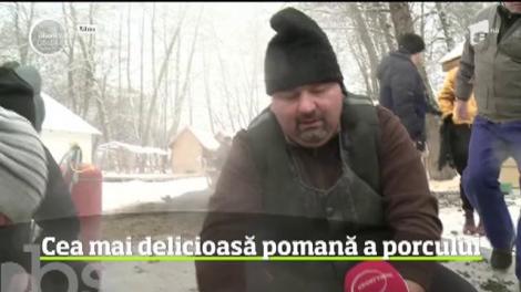 Pregătirile pentru Crăciun intră pe ultima sută de metri. Peste tot în ţară, românii au început să taie porcii şi pregătesc bucatele pentru masa festivă