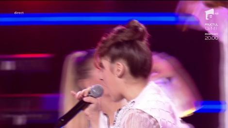 Dan Spătaru - "Țărăncută, țărăncuță". Vezi cum cântă Ioana Bulgaru, în Gala LIVE X Factor!