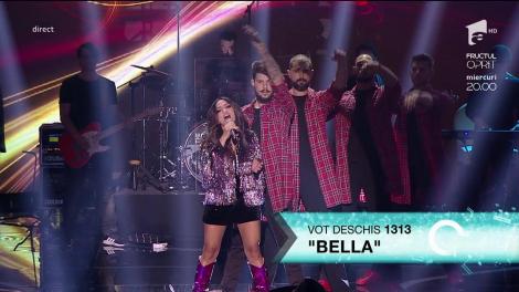 Bella Santiago cântă piesa "Hora din Moldova", în Gala LIVE X Factor!