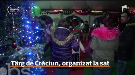 Târg de Crăciun, organizat într-un sat din Munții Apuseni